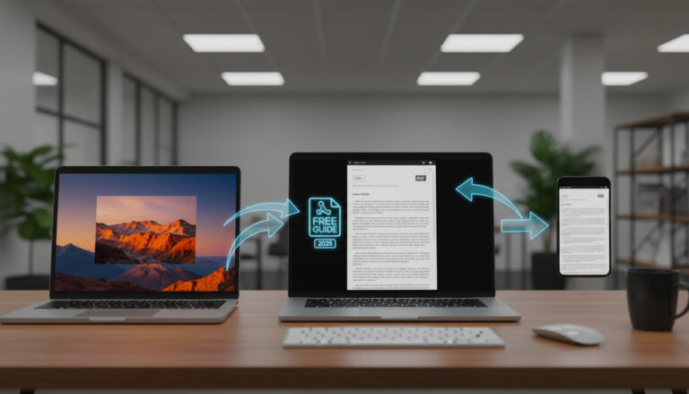 Convert JPG to PDF – Free Guide for Windows, Mac, Mobile 2025