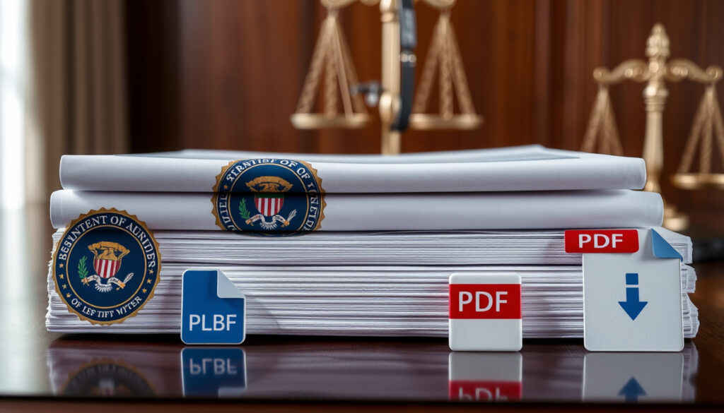 Epstein Files PDF – Official DOJ FBI Download Guide